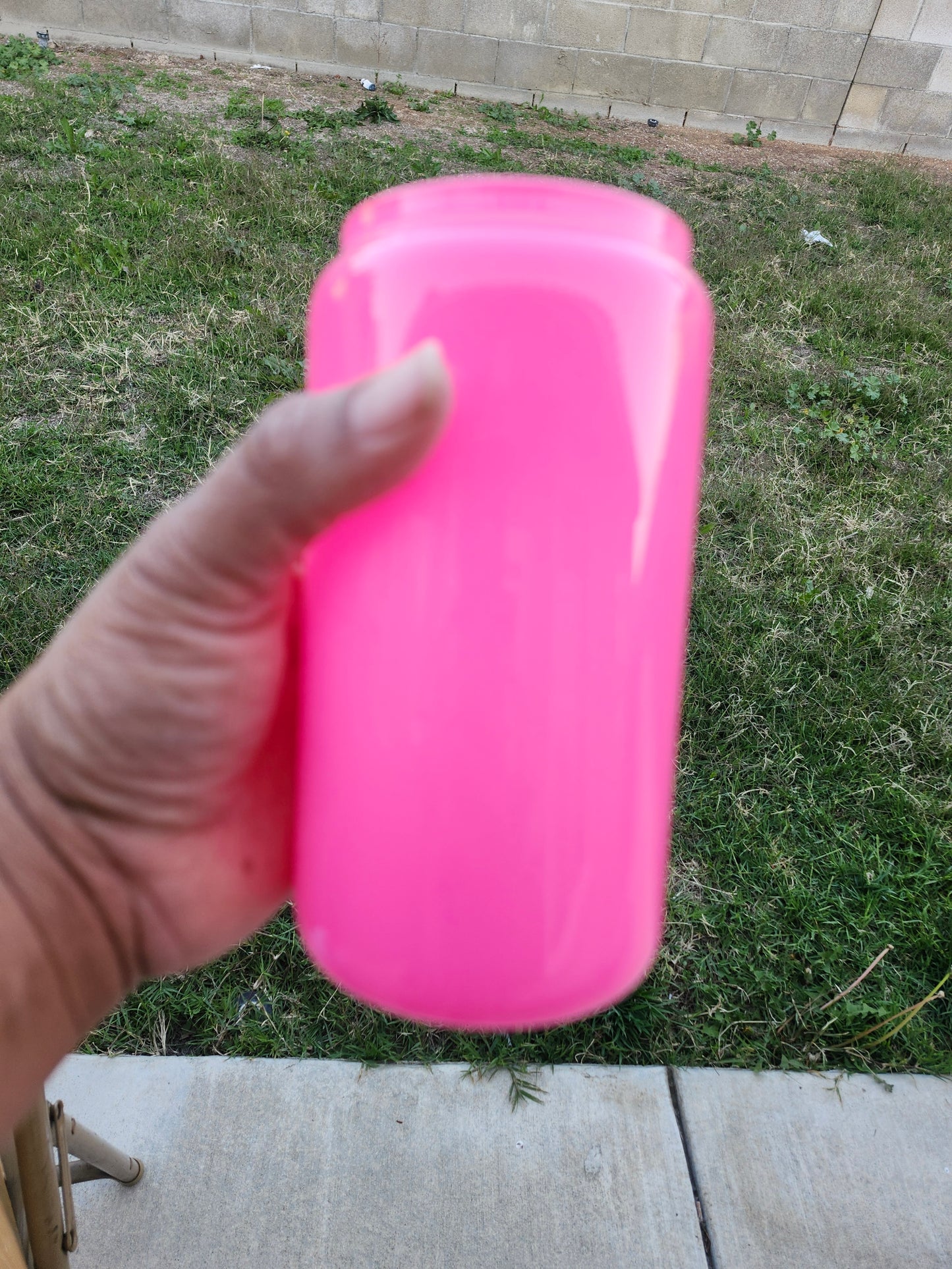 Colorful Glass 16oz with acrylic lid and straw