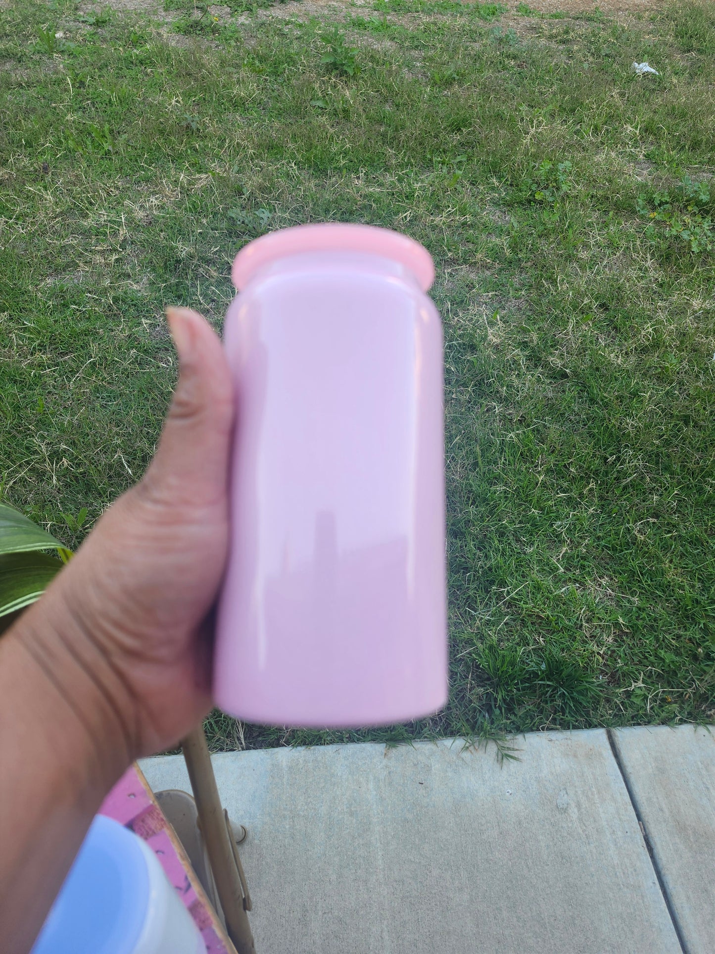 Spring Colored Stainless Steel 16oz cups with matching straw