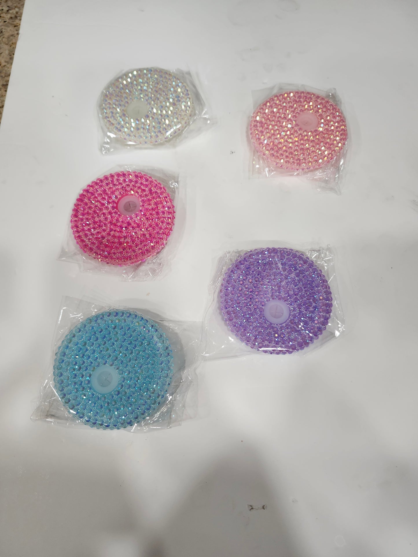 Rhinestone Lids