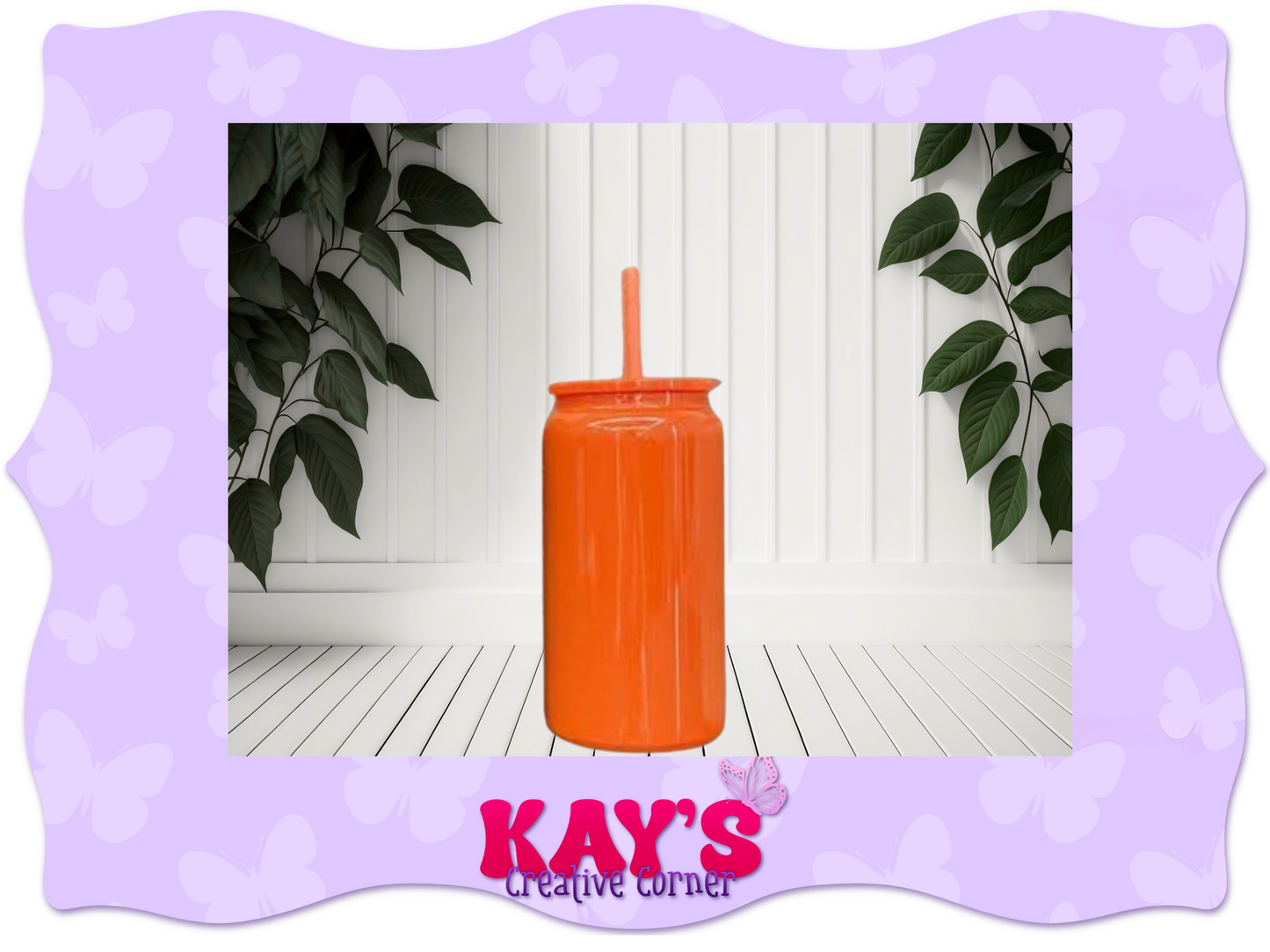 Fall Color Stainless Steel 16oz cups with straw