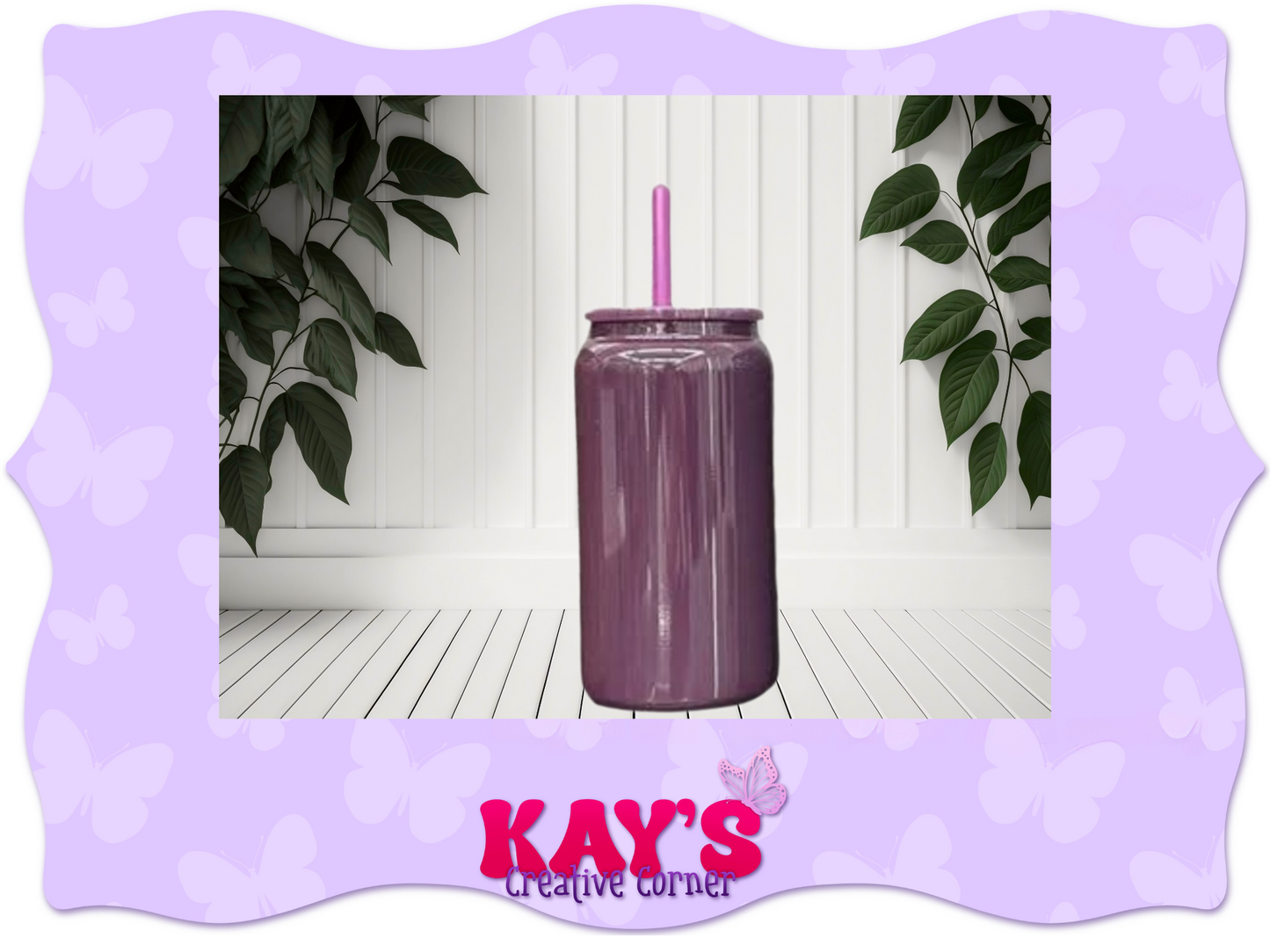 Fall Color Stainless Steel 16oz cups with straw