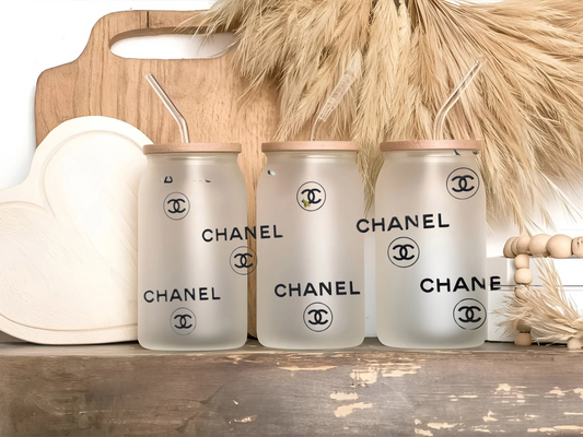 Chanel 16oz uv dtf wrap