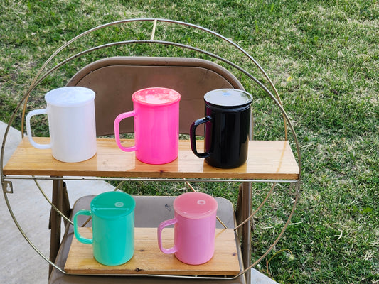 Solid Color Glass mugs