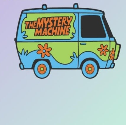 The Mystery Van 3D Printed Straw Topper