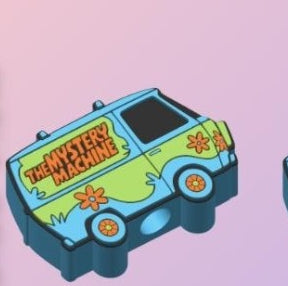 The Mystery Van 3D Printed Straw Topper