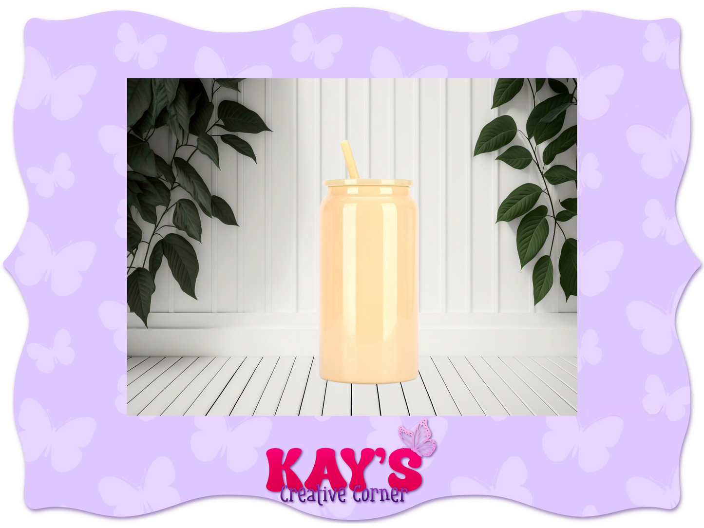 Spring Colored Stainless Steel 16oz cups with matching straw