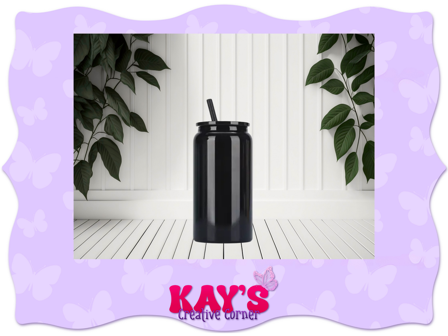 Spring Colored Stainless Steel 16oz cups with matching straw